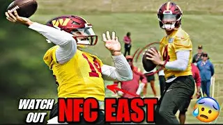 He&rsquo;s the Next BIG THING in Washington 😨.. Sam Howell is taking over @ Commanders OTA&rsquo;s .. QB1