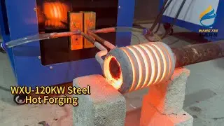 Wangxin Factory Price Steel Heating Metal Hot Forging Induction Machine