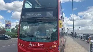 FRV on Route 194: Lower Sydenham, Bell Green - West Croydon Bus Station