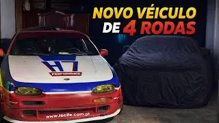Expandi o garagem para o novo veiculo de 4 rodas 👀