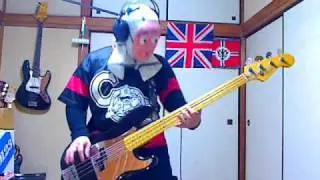 IRON MAIDEN THE EVIL THAT MEN DO BASS COVER