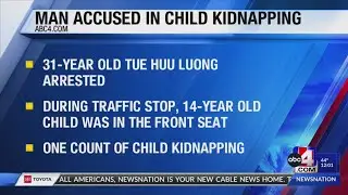 Man accused in child kidnapping- ABC4 News at Noon