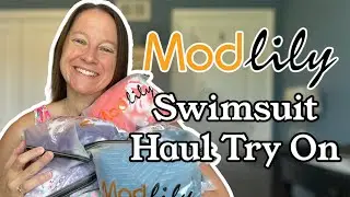 Modlily Swimsuit Haul Try On Review | MODEST Swimwear #swimwear