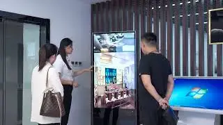lcd advertising player