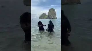 #forkthakidatha #krabibeach #thaitrip #beachdance #dancevideo