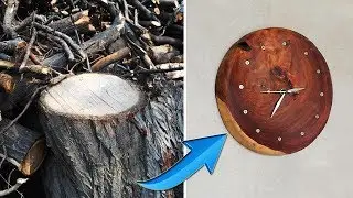 DIY Wall Clock | Make Wooden Wall Clock at your Home