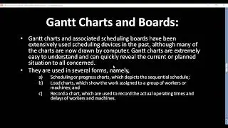 SCHEDULING - PRODUCTION MANAGEMENT