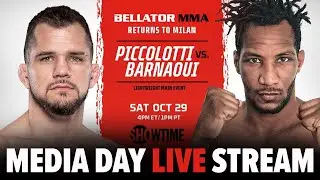 Bellator 287: Piccolotti vs. Barnaoui | Virtual Media Day LIVE Stream