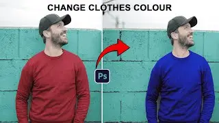 HOW TO CHANGE CLOTHES COLOUR IN PHOTOSHOP !!