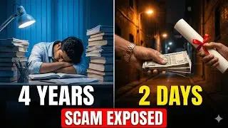 Don't Study Just Buy It | India's Fake Degree Mafia Exposed !!