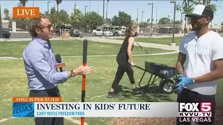 Barclays investing in kids future with playground build