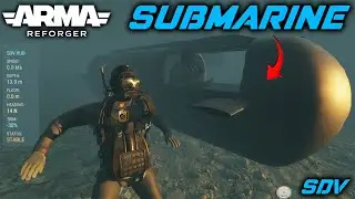 Arma Reforger | Транспортное средство для доставки спецназа (SDV) | Подводный транспорт на 6 чело...
