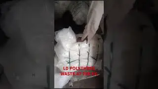 LD POLYTHENE WASTE LD WASTE SCRAP #waste #scrap  #polythene #india #import