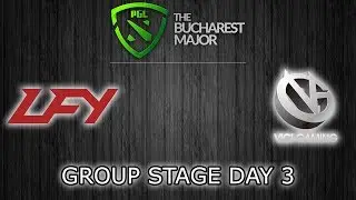 LFY vs VG - Full Game - PGL Bucharest Major 2018 Dota 2
