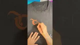 Bleach calligraphy x reverse tie dye