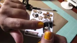 Hand Made Embellishments & Vacation Accordion Mini