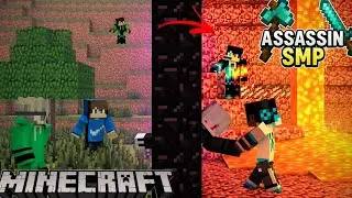  Going in Nether First Time in Assassin Smp 