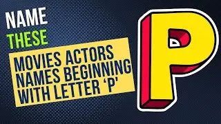 P Surname Movie Stars Quiz