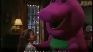 I LOVE YOU - Barney Xmas style