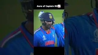 Captain Rohit Sharma📈📈 #shorts #youtubeshorts #rohitsharma #cricket #captain #aura #rohit #hitman