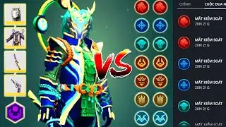 Shadow Fight 3: New Symphony Of Dissonance Legendary Skin vs All Hard Boss