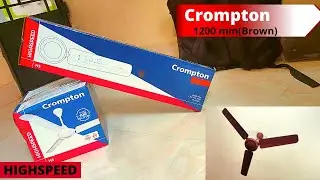 Crompton High Speed Ceiling Fan - 1200 mm(Brown)
