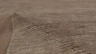 Rug & Kilim&rsquo;s Oversized Modern Textural Rug in Brown, White and Beige Striae -34871