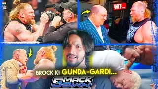 'Pagla Gya Beast😡' Brock Lesnar & Paul Heyman Reunion - WWE Smackdown Highlights