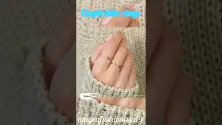 Couple alphabet rings initials rings #couplestatus #couplestatus #engagement #viralvideo #love #ring