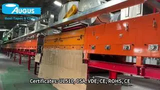 PVC electrical tape jumbo roll manufacturer coating process