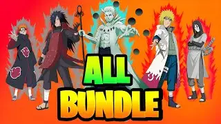 I used all Naruto season 2 bundles in free fire | rj rock