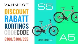 VanMoof Discount Code for S5 & A5 or S4 & X4 - Save &euro;100/$100/&pound;95
