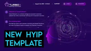 New HYIP Template. New Goldcoder HYIP Template | GC Theme