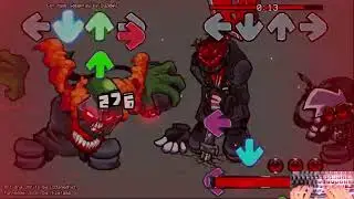 FNF The GOD Vs. Tricky - The God (FC) (4k) (Fanmade)