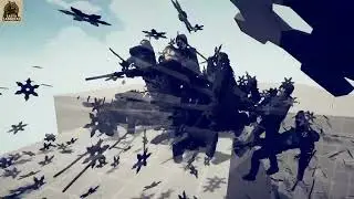 Small Size NIGHTWING Army vs Every God | Totally Accurate Battle Simulator TABS