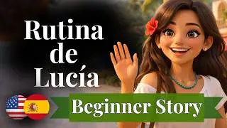 Learn Spanish Through a Short Story (A1–A2) | Daily Life Routine | Past & Present Tense