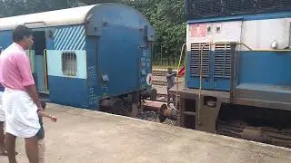 Train Engine Connecting, Nilambur Railway Station , Malappuram