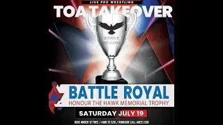 FULL MATCH - HONOUR THE HAWK BATTLE ROYAL - IPW TOA TAKEOVER: REUNION 2025