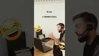 IT support people 🔥 😆 🤣 #funit #itsupport #howto #java #2024 #developer #meme #it
