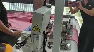 Lihua automatic belt wrapping equipment can sew 5000 meters straight line in ten hours.