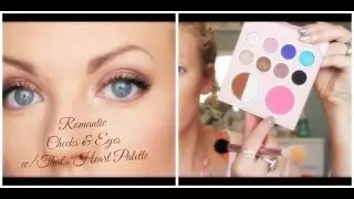 ❤ ROMANTIC CHEEKS & EYES w/ That's Heart Palette ❤