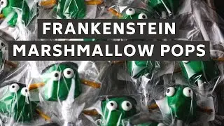 Cutest FRANKENSTEIN Marshmallow Pops | Keeping It Relle