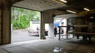 Custom Stone of WNY: Saber 5 axis cnc saw install time-lapse