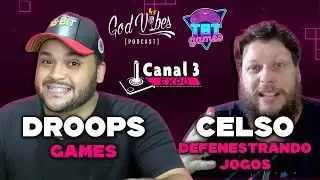 CANAL 3 EXPO 2024 AO VIVO - GUILHERME ( DROOPS GAMES ) e CELSO ( DEFENESTRANDO JOGOS )