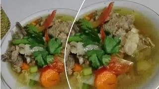 RESEP SOP IGA SAPI SEDERHANA, ENAK, EMPUK DAN KUAHNYA GURIH. 👍😋