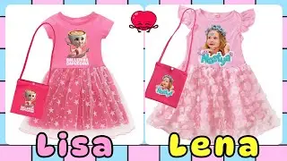 Lisa or Lena 💞🤩 Ballerina cappuccina or Nasty ❤️ #lisa #lena #lisaorlena #trending #lisaandlena