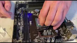 Montaż procesora Intel i5 6400 i chłodzenia