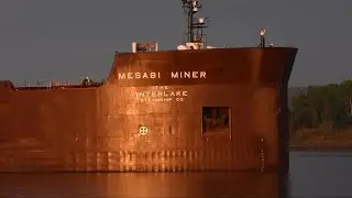 Mesabi Miner - A Glowing Arrival in Two Harbors