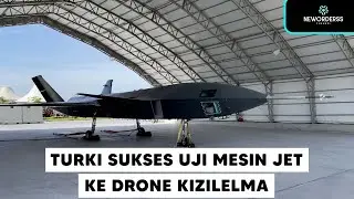 WOW!!! TURKI SUKSES TES INTEGRASI MESIN JET KE DRONE KIZILELMA