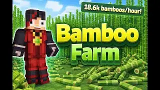 Most efficient Bamboo farm ever! | Easy starter Bamboo farm tutorial